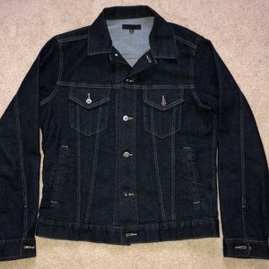 Uniqlo Denim Trucker Jean Jacket Slim Fit Large